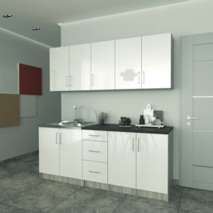 Kata 160cm oldalra ny&iacute;l&oacute; konyha